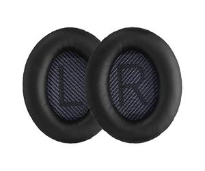 kwmobile 2X Coussinet Compatible avec Bose Quietcomfort 35 35II 25 15 / QC35 QC35II QC25 QC15 Coussinet - Coussinets en Mousse pour Casque Audio - Noir