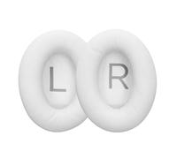 kwmobile 2X Coussinet Compatible avec Bose QuietComfort 45 / QC45 / SC Coussinet - Coussinets en Mousse pour Casque Audio - Blanc