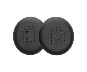 kwmobile 2X Coussinet Compatible avec Dell WL5024 Pro Coussinet - Coussinets en Mousse pour Casque Audio - Noir