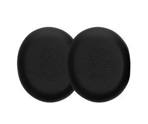 kwmobile 2X Coussinet Compatible avec Jabra Evolve 2 65 / Evolve 65 SE Coussinet - Coussinets en Mousse pour Casque Audio - Noir
