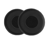 kwmobile 2X Coussinet Compatible avec Jabra Evolve 75 Coussinet - Coussinets en Mousse pour Casque Audio - Noir