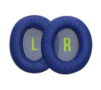 kwmobile 2X Coussinet Compatible avec JBL JR 460NC Coussinet - Coussinets en Mousse pour Casque Audio - Bleu foncé