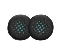 kwmobile 2X Coussinet Compatible avec Jlab Go Work Gen 2 Coussinet - Coussinets en Mousse pour Casque Audio - Noir