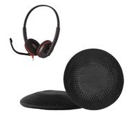 kwmobile 2X Coussinet Compatible avec Plantronics Blackwire C3220 C3320 C310 C320 C3200 Coussinet - Coussinets en Mousse pour Casque Audio - Noir