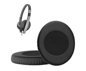 kwmobile 2X Coussinet Compatible avec Sennheiser HD2.01 / HD2.20S / HD2.30I / HD2.30G Coussinet - Coussinets en Mousse pour Casque Audio - Noir