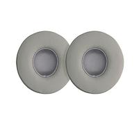 kwmobile 2X Coussinet de Rechange Compatible avec Beats Solo 2 Wireless/Solo 3 Wireless - Coussinets en Mousse pour Casque Audio - Gris Clair