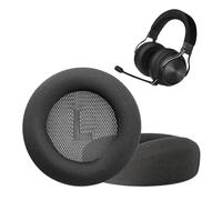 kwmobile 2X Coussinet de Rechange Compatible avec Corsair Virtuoso Max - Coussinets en Maille pour Casque Audio - Noir