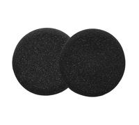 kwmobile 2X Coussinet de Rechange Compatible avec Jabra Evolve 20 / 20se / 30 / 30II / 40/65 - Coussinets en Mousse pour Casque Audio - Noir