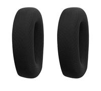 kwmobile 2X Coussinet de Rechange Compatible avec JBL Quantum 100M2 - Coussinets en Maille pour Casque Audio - Noir