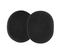 kwmobile 2X Coussinet de Rechange Compatible avec Logitech H800 - Coussinets en Mousse pour Casque Audio - Noir