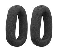 kwmobile 2X Coussinet de Rechange Compatible avec Logitech Zone Vibe 100 - Coussinets en Maille pour Casque Audio - Noir
