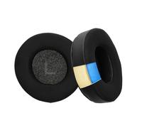 kwmobile 2X Coussinet de Rechange Compatible avec Pioneer HDJ-1000/HDJ-2000/HDJ-1500 - Coussinets en Mousse pour Casque Audio - Noir