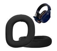 kwmobile 2X Coussinet de Rechange Compatible avec TurtleBeach Stealth 700 Gen 3 - Coussinets en Maille pour Casque Audio - Noir