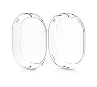 kwmobile 2X Étui Compatible avec Apple AirPods Max/AirPods Max 2 étui - Protection en TPU Cristal pour Casque Audio - Transparent