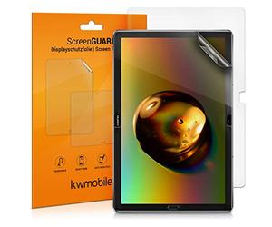 kwmobile 2X Protection écran Compatible avec Huawei MediaPad M5 Lite 10 Film écran - Set de Film de Protection Plastique Mat pour Tablette