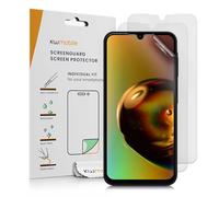 kwmobile 3X Film Protection Compatible avec Samsung Galaxy A15 5G - 3X Film de Protection d'Écran Mat pour Téléphone en Plastique