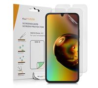 kwmobile 3X Film Protection Compatible avec Samsung Galaxy A34 5G - 3X Film de Protection d'Écran Mat pour Téléphone en Plastique