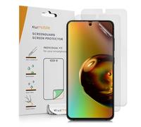 kwmobile 3X Film Protection Compatible avec Samsung Galaxy S21 FE - 3X Film de Protection d'Écran Mat pour Téléphone en Plastique