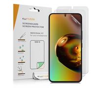 kwmobile 3X Film Protection Compatible avec Samsung Galaxy S22-3X Film de Protection d'Écran Mat pour Téléphone en Plastique