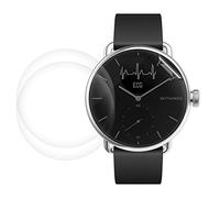 kwmobile 3X Protection écran Compatible avec Withings Scanwatch 38mm - Set de Film Plastique Transparent pour Fitness Tracker
