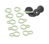 kwmobile 5X Crochet d'écouteur Compatible avec Sony Linkbuds WF-L900 - Lot de Crochets d'oreilles 5 Tailles différentes - Vert