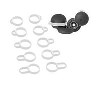 kwmobile 5X Crochet d'écouteur Compatible avec Sony Linkbuds WF-L900 - Lot de Crochets d'oreilles 5 Tailles différentes - Blanc