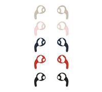 kwmobile 5X Crochet écouteurs sans Fil Compatible avec Beats Solo Buds - Crochets Anti-Chute Sport vélo Jogging Multicolore