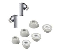 kwmobile 6X Embout Compatible avec Huawei FreeBuds Pro - Embouts de Rechange en Mousse pour Écouteurs - 3 Tailles S M L - Blanc