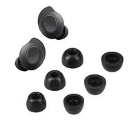 kwmobile 6X Embout Compatible avec Samsung Galaxy Buds FE - Embouts de Rechange en Mousse pour Écouteurs - 3 Tailles S M L - Noir