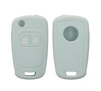 kwmobile Accessoire clé de Voiture Compatible avec Opel Chevrolet clé de Voiture 2-Bouton - Coque en Silicone Souple pour Clef de Voiture Cool Mint