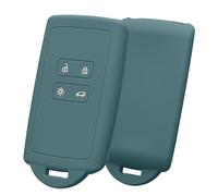 kwmobile Accessoire e Voiture Compatible avec Renault Smart Key 4-Bouton (Keyless Go Uniquement) - Coque en Silicone Souple avec Embout Porte rctic Night
