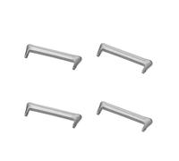 kwmobile Adaptateur de bracelet compatible avec Xiaomi Mi Band 8 Pro adaptateur bracelet - 4x connecteur 22 mm largeur - argenté