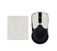 kwmobile Bande Antidérapante Compatible avec Razer Viper V2 Pro Bande Antidérapante - Bande en Similicuir pour Souris Gaming - Blanc