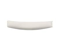 kwmobile Bandeau Compatible avec JBL Tune 600 / 500BT / 510BT / 520BT / 450 - Bandeau de Rechange avec Rembourrage Similicuir Blanc