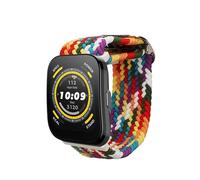 kwmobile Bracelet compatible avec 22mm Amazfit Bip 6 / Bip 5 Unity/Bip 5 / GTS 3 / Balance 2 / Helio Strap - Bracelets de rechange en nylon pour fitness tracker - multicolore