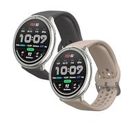 kwmobile Bracelet compatible avec Amazfit Active2 (A2437) bracelet - 2x bracelet de rechange en silicone pour fitness tracker