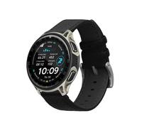 kwmobile Bracelet Compatible avec Amazfit Cheetah2 Pro / Active3 Premium / REX3 Pro - Bracelet de Rechange en Cuir Véritable pour Fitness Tracker
