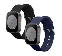 kwmobile Bracelet compatible avec CMF Watch Pro 2 / Watch Pro 1 bracelet - 2x bracelet de rechange en silicone pour fitness tracker