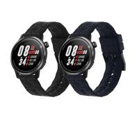 kwmobile Bracelet compatible avec COROS PACE 2 / APEX (42mm) bracelet - 2x bracelet de rechange en silicone pour fitness tracker