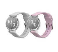 kwmobile Bracelet compatible avec Garmin Lily 2 / Lily 2 Active bracelet - Bracelet de rechange pour fitness tracker en TPU - lavande-gris