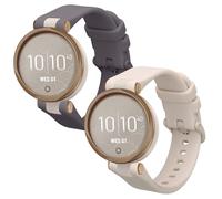 kwmobile Bracelet compatible avec Garmin Lily Sport bracelet - 2x bracelet de rechange en silicone pour fitness tracker