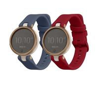 kwmobile Bracelet compatible avec Garmin Lily Sport bracelet - 2x bracelet de rechange en silicone pour fitness tracker