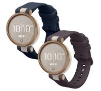 kwmobile Bracelet compatible avec Garmin Lily Sport bracelet - 2x bracelet de rechange en silicone pour fitness tracker