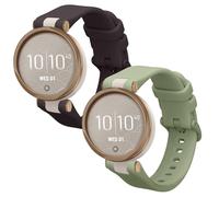 kwmobile Bracelet compatible avec Garmin Lily Sport bracelet - 2x bracelet de rechange en silicone pour fitness tracker