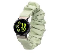 kwmobile Bracelet compatible avec Garmin vivoactive 6 / vivoactive 5 / active 5 - Bracelet de rechange design chouchou pour fitness tracker - vert pastel