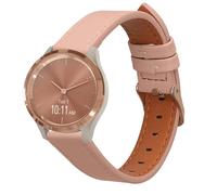 kwmobile Bracelet Compatible avec Garmin vivomove 3S - Bracelet de Rechange en Cuir Véritable pour Fitness Tracker