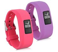 kwmobile Bracelet Compatible avec Garmin Vivofit jr. / jr. 2 - Set 2x Bracelet de Rechange en TPU pour Fitness Tracker