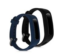 kwmobile Bracelet Compatible avec Honor Band 3e Bracelet - 2X Bracelet de Rechange en Silicone pour Fitness Tracker