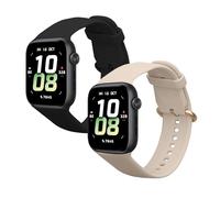 kwmobile Bracelet Compatible avec Honor Watch 5 (STL-L19) Bracelet - 2X Bracelet de Rechange en Silicone pour Fitness Tracker
