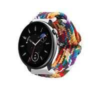 kwmobile Bracelet compatible avec Huami Amazfit GTR Mini - Bracelets de rechange en nylon pour fitness tracker - multicolore